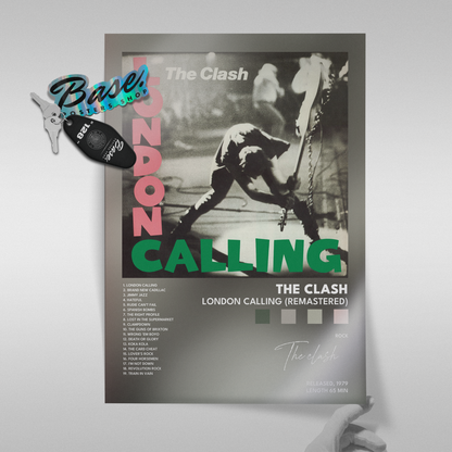 the clash London Calling Remastered poster