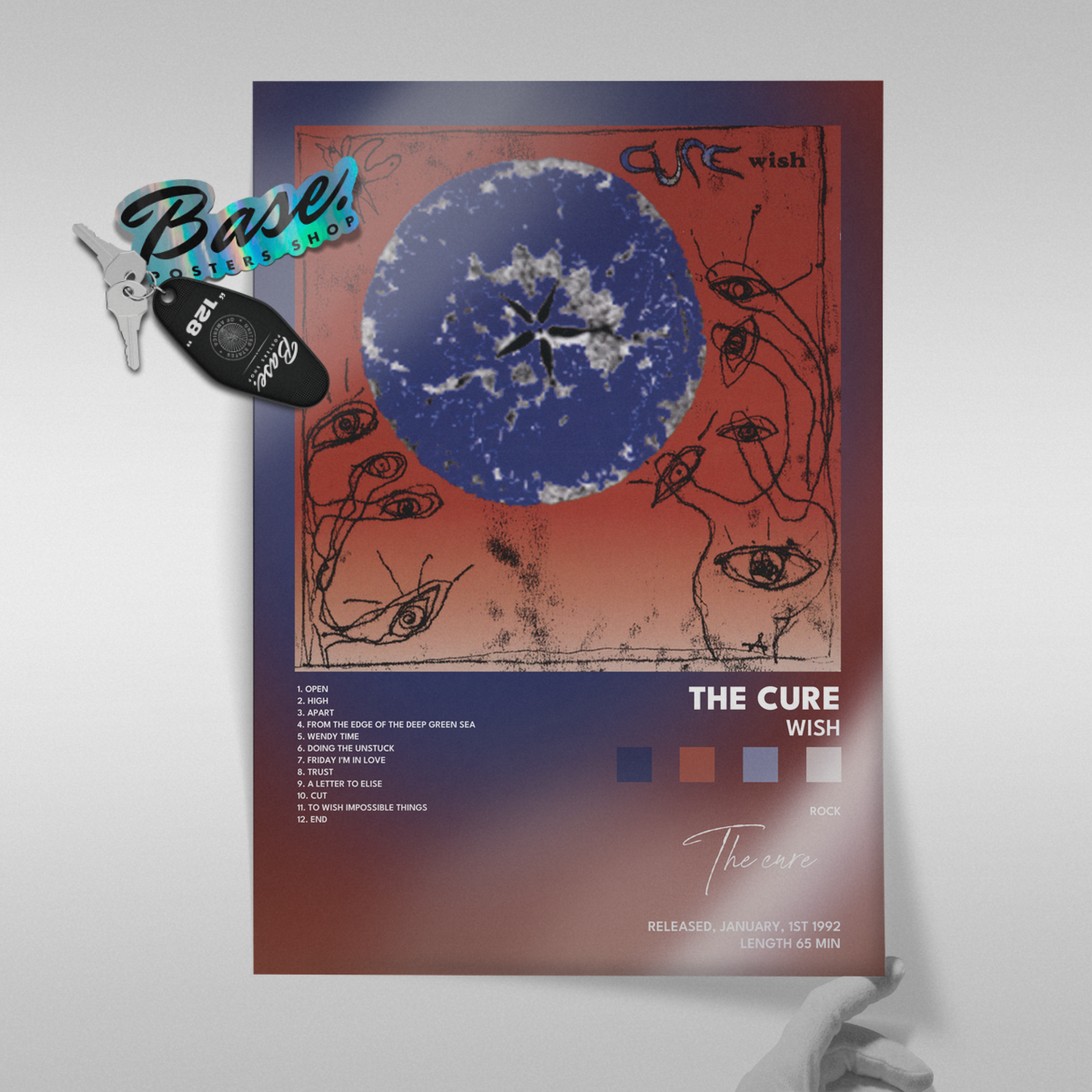 the cure Wish poster