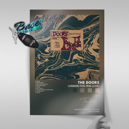 the doors London Fog 1966 Live poster