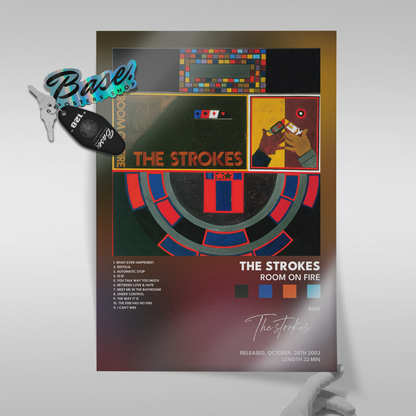 the strokes Room On Fire poster