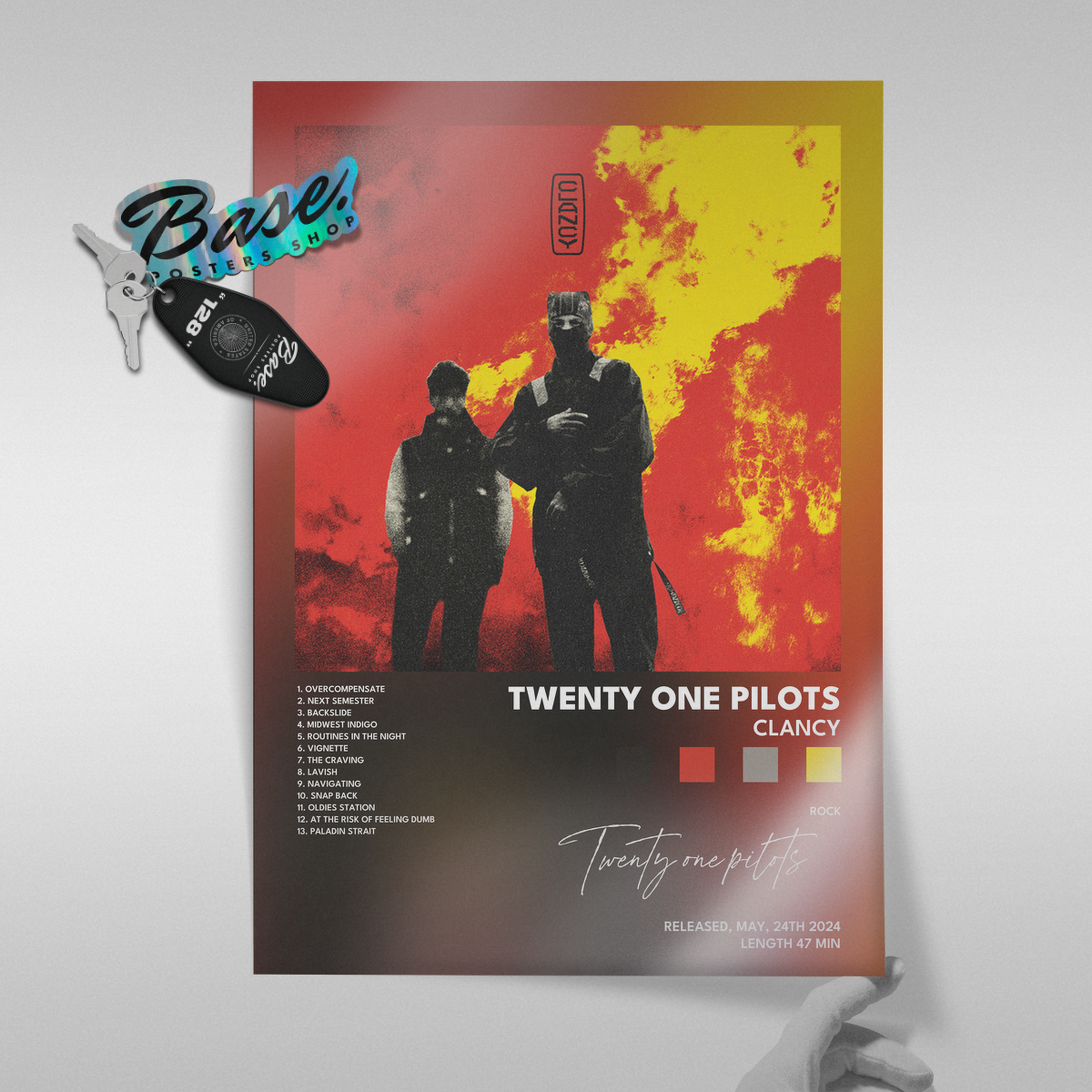 twenty one pilots Clancy poster