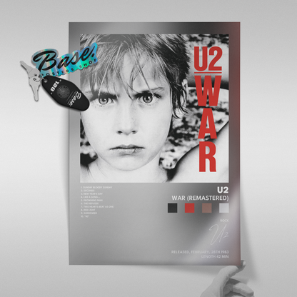 u2 War Remastered poster