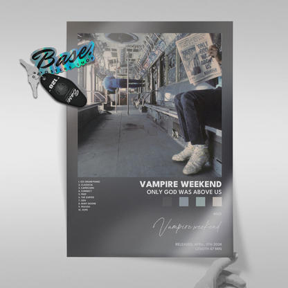 vampire weekend Only God Was Above Us poster