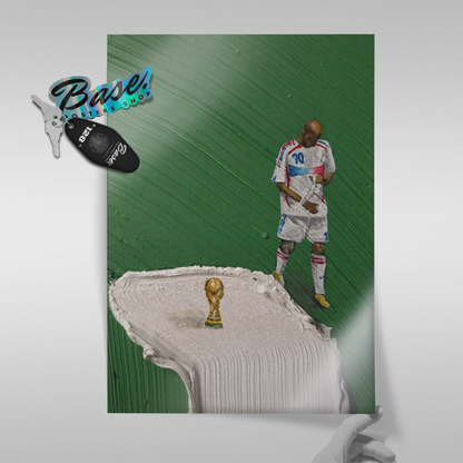 Zinedine Zidane - World Cup 2006 Walk Poster