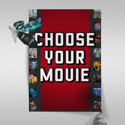 CHOOSE YOUR MOVIE ( 100% Personalised )