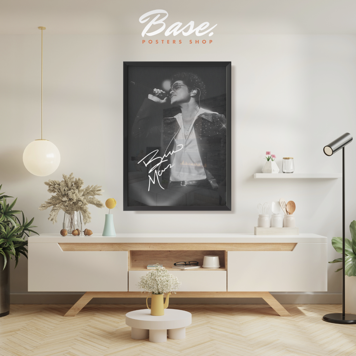 Bruno Mars Concert Sign