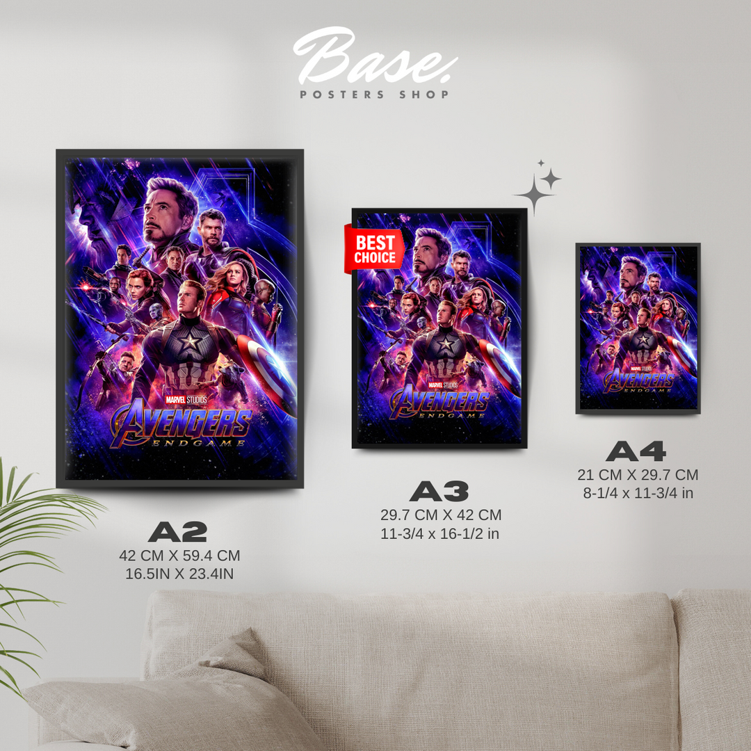 Avengers: Endgame Poster – from 7.95€ | Free Shipping – Posters Base
