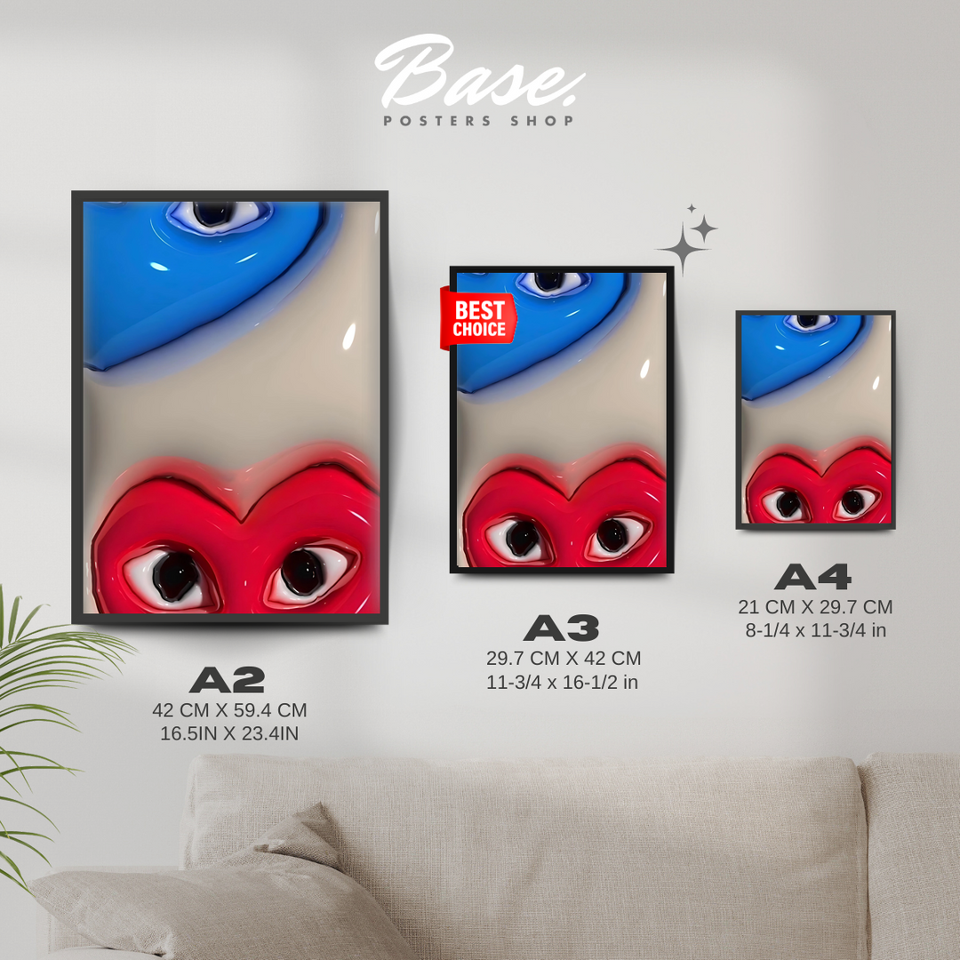 COMME DES GARÇONS SLICK Poster – from 7.95€ | Free Shipping