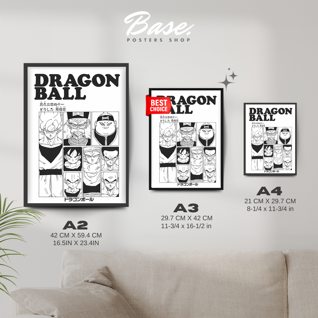 DRAGON BALL JAPAN Z Poster – from 7.95€ | Free Shipping – Posters Base