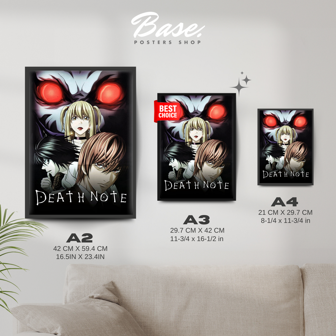 ABYstyle – Death Note – Poster L VS Light (52 x 38 ABYstyle – Death Note – Poster L VS Light (52 x 38