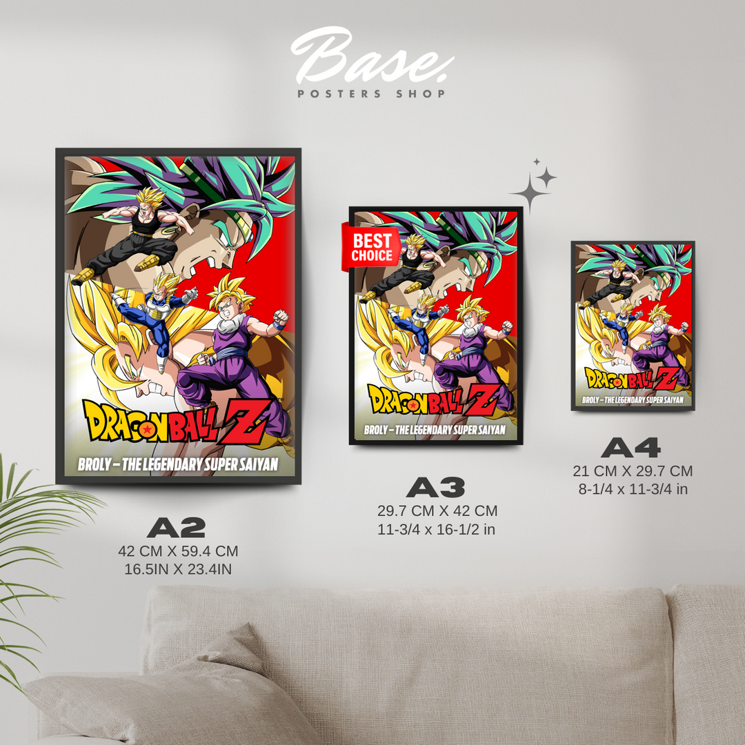 Dragon Ball Z: Broly – The Legendary Super Saiyan Poster – from