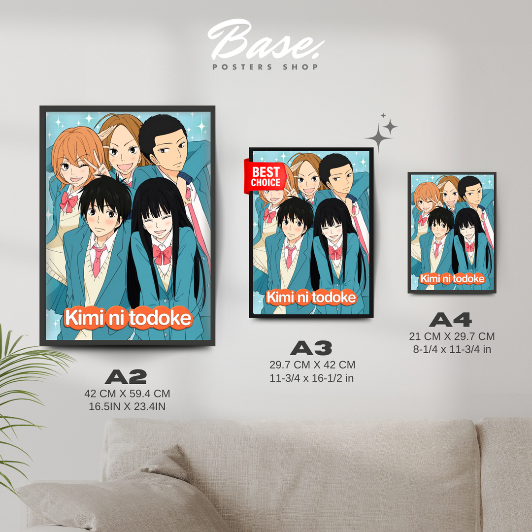 From Me to You: Kimi ni Todoke Poster – from 7.95€ | Free Shipping