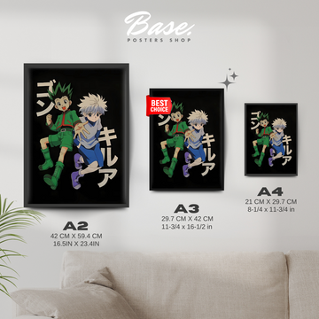 Hunter x Hunter Poster – from 7.95€ | Free Shipping – Posters Base Hunter x Hunter Poster – from 7.95€ | Free Shipping – Posters Base