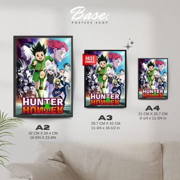 Hunter x Hunter Poster – from 7.95€ | Free Shipping – Posters Base