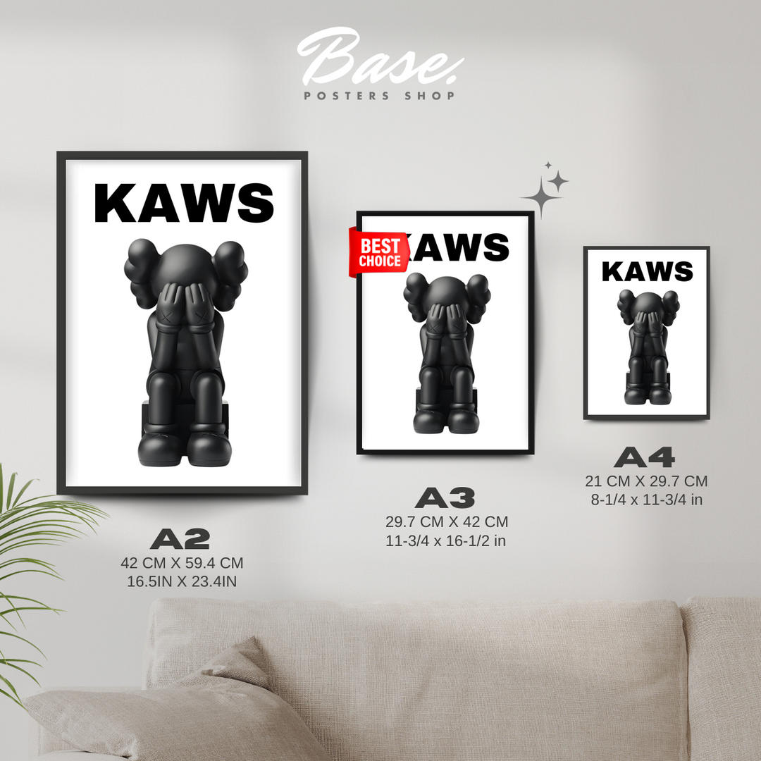 KAWS EXCLUSIVE realmadHECTIC フライヤー チラシ KAWS EXCLUSIVE