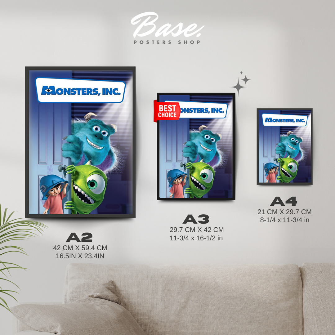 monsters inc posters Monsters, Inc. Poster – from 7.95€