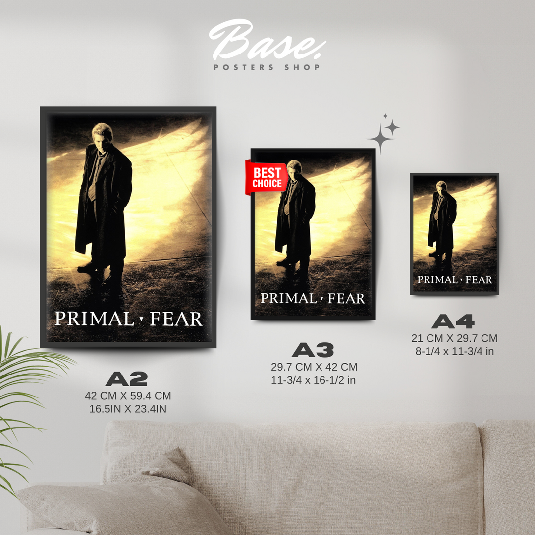 Primal Fear Poster – from 7.95€ | Free Shipping – Posters Base