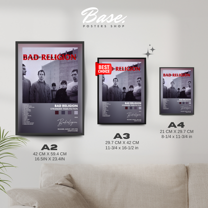 bad religion Stranger Than Fiction poster