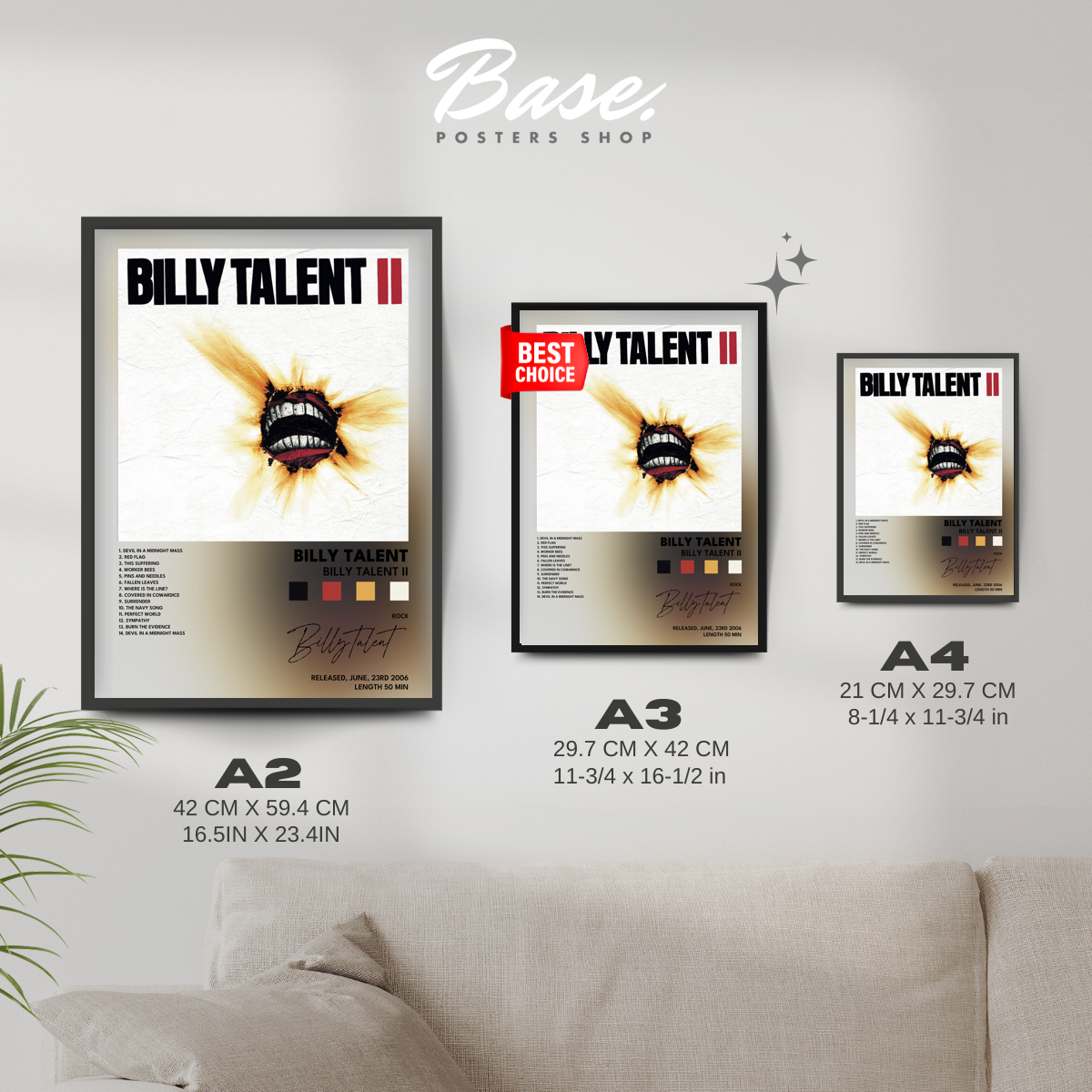 billy talent Billy Talent II poster