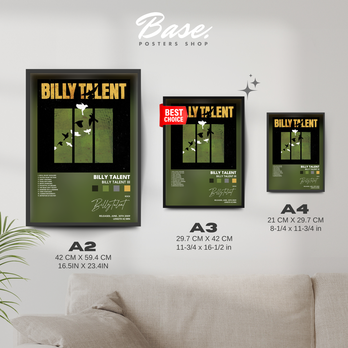 billy talent Billy Talent III poster