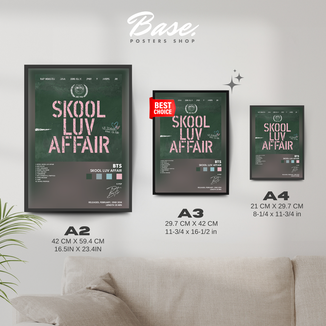 K-POP Posters of bts Skool Luv Affair – from 11.95€ | Free
