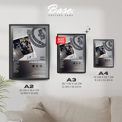 d block europe Lap 5 poster