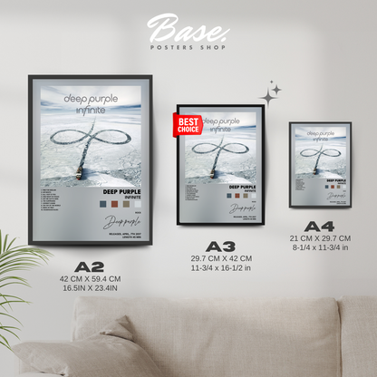 deep purple inFinite poster