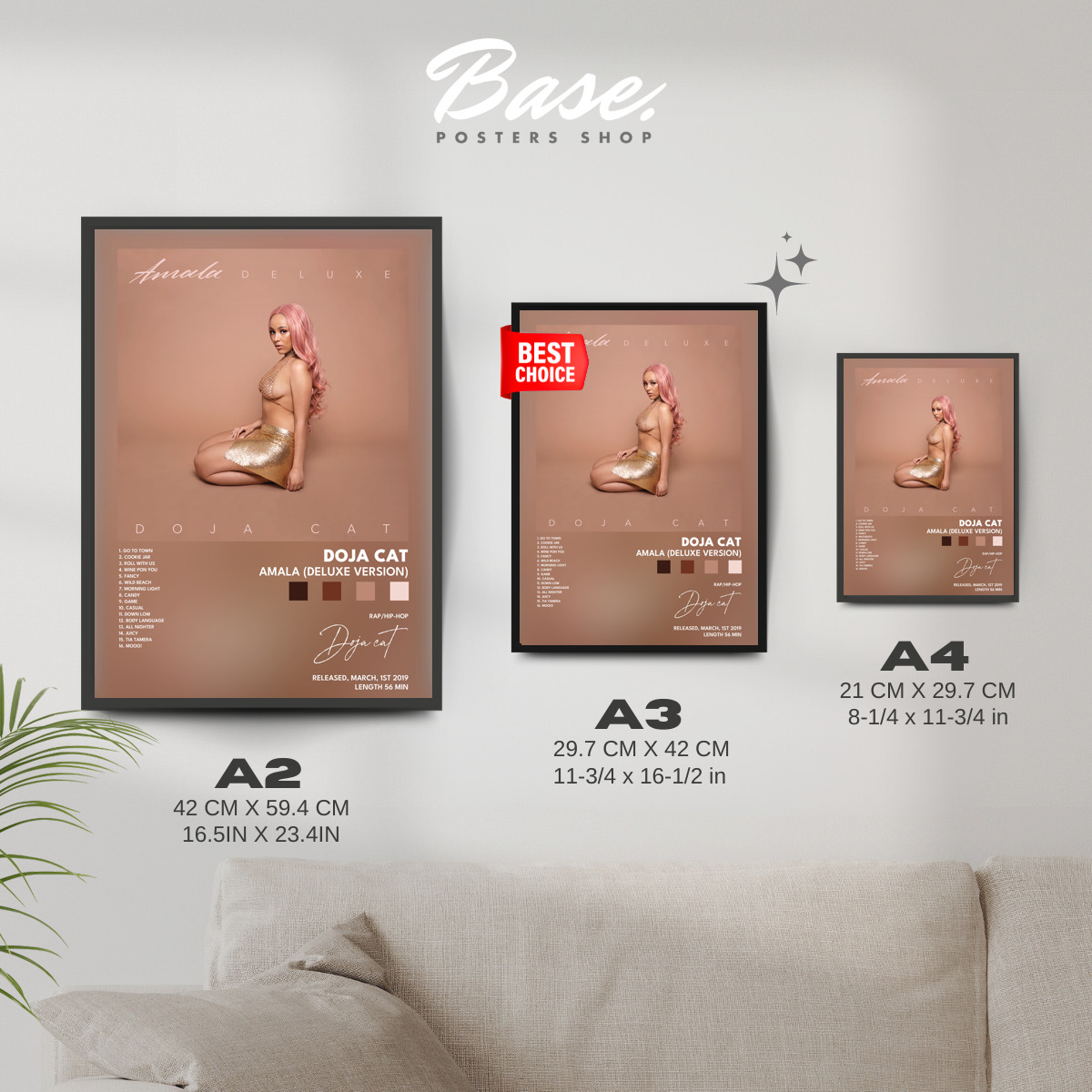 doja cat Amala Deluxe Version poster