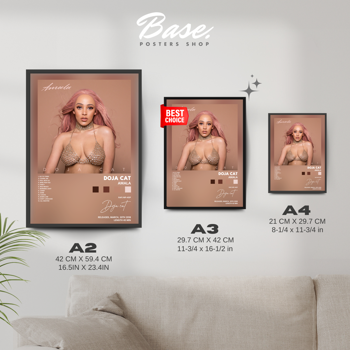 doja cat Amala poster