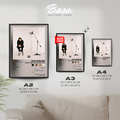 jack harlow Come Home The Kids Miss You poster