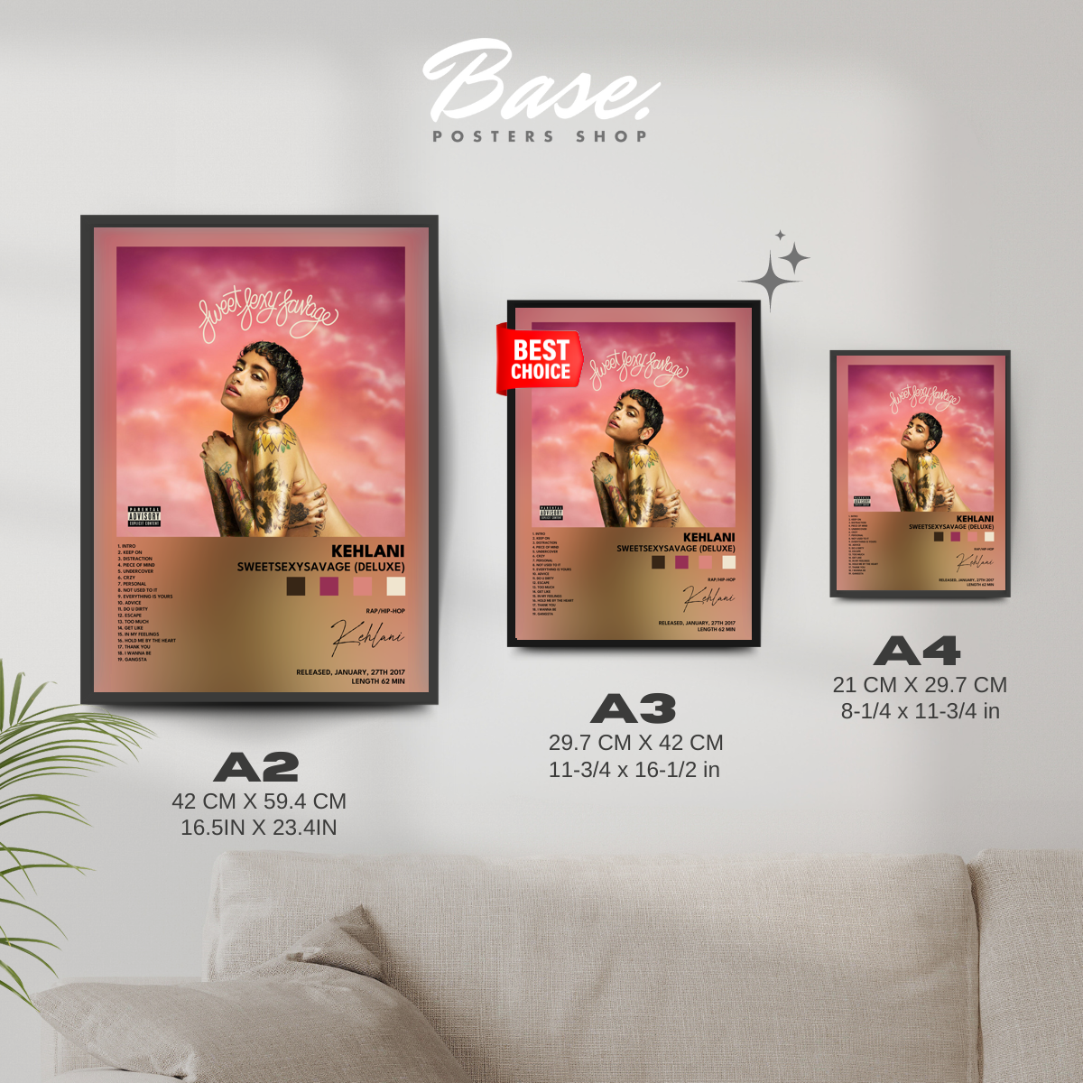 kehlani SweetSexySavage Deluxe poster