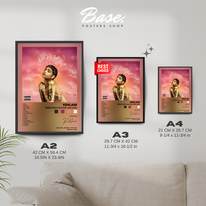 kehlani SweetSexySavage Deluxe poster