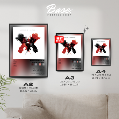 kings of leon Only By The Night poster