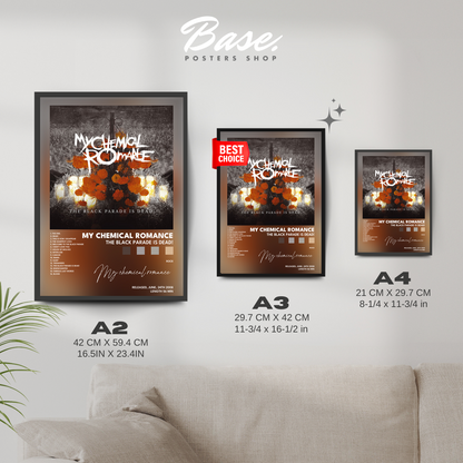 my chemical romance The Black Parade Is Dead poster