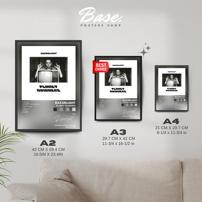 razorlight Planet Nowhere poster