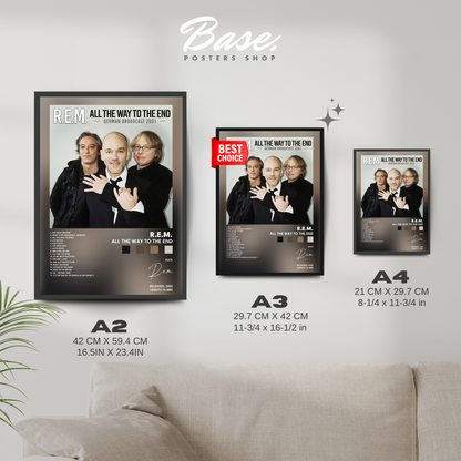 rem All The Way To The End poster