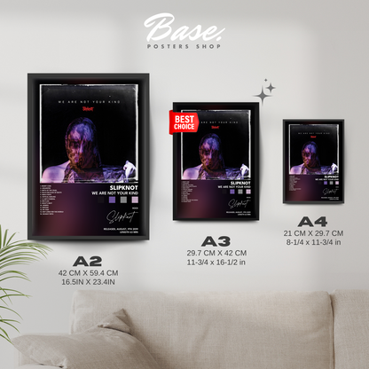 slipknot We Are Not Your Kind poster