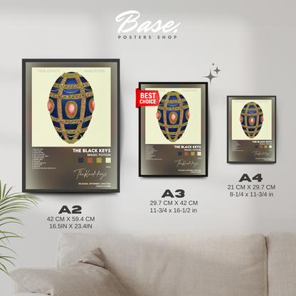 the black keys Magic Potion poster