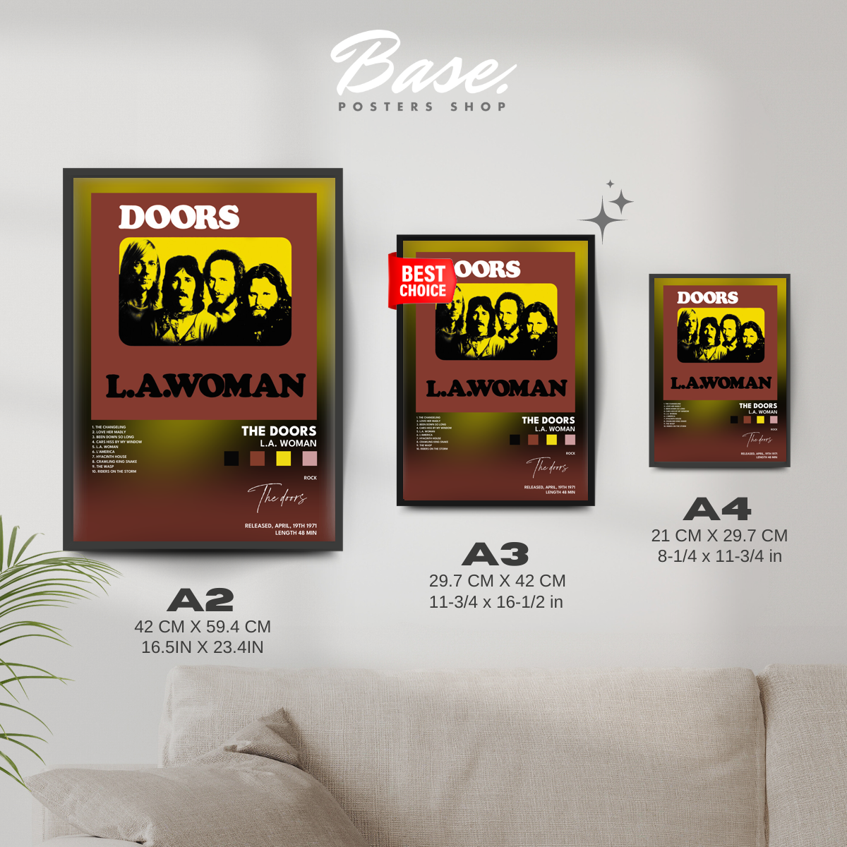 the doors LA Woman poster