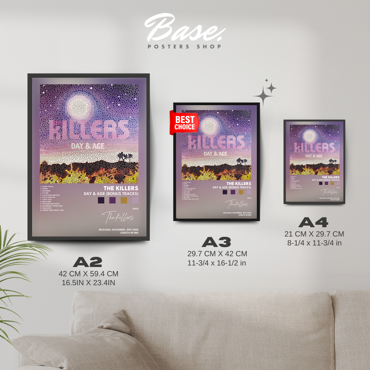 the killers Day  Age Bonus Tracks poster