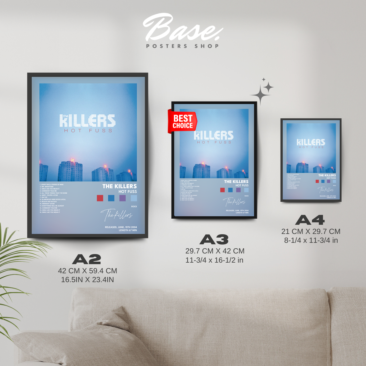 the killers Hot Fuss poster