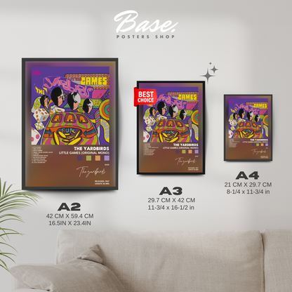 the yardbirds Little Games Original Mono poster