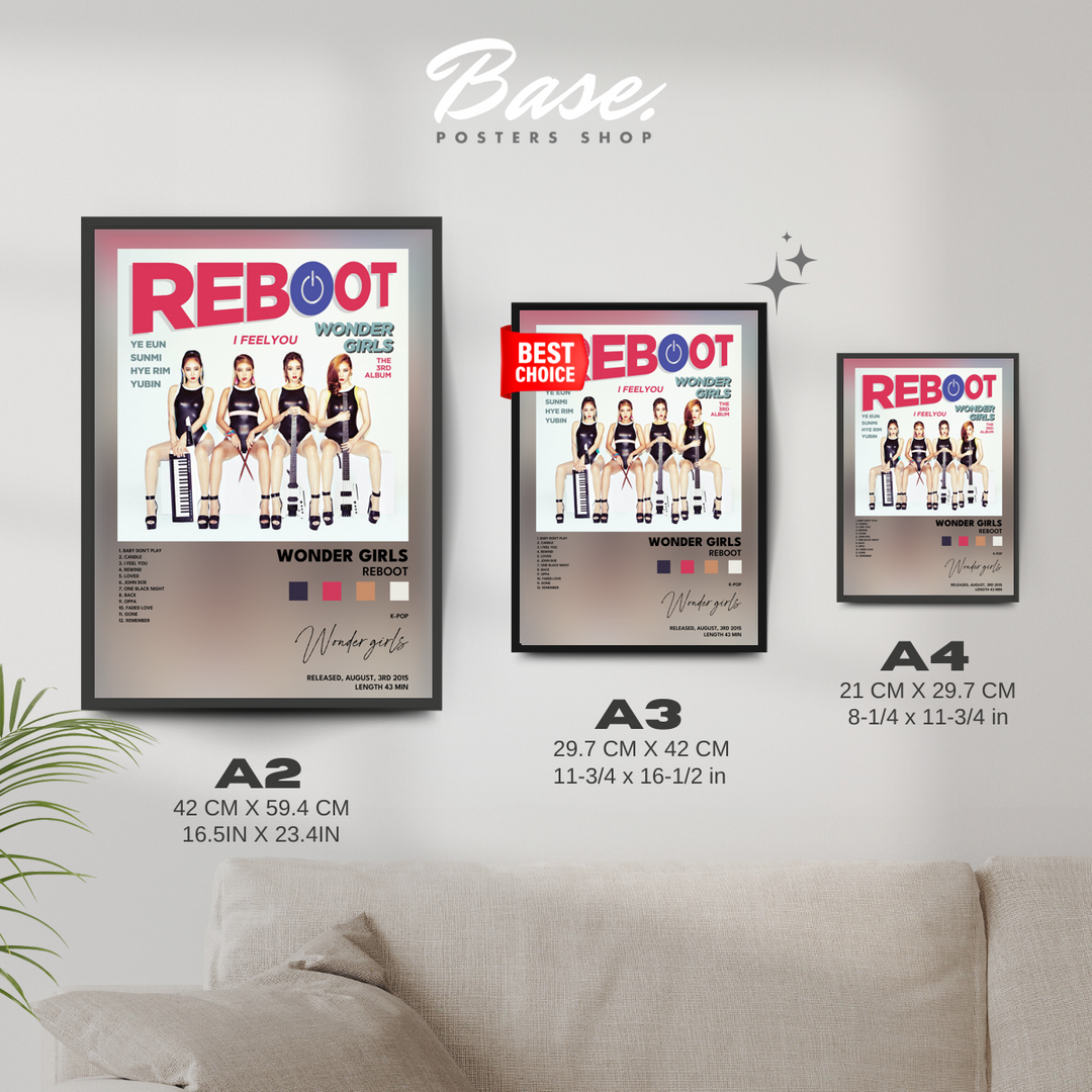 K-POP Posters of wonder girls REBOOT – from 11.95€ | Free Shipping