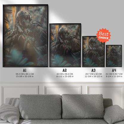 Call Of Duty – Stealth Soldier In Jungle