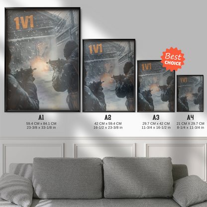 Call Of Duty – 1v1 Snow Duel