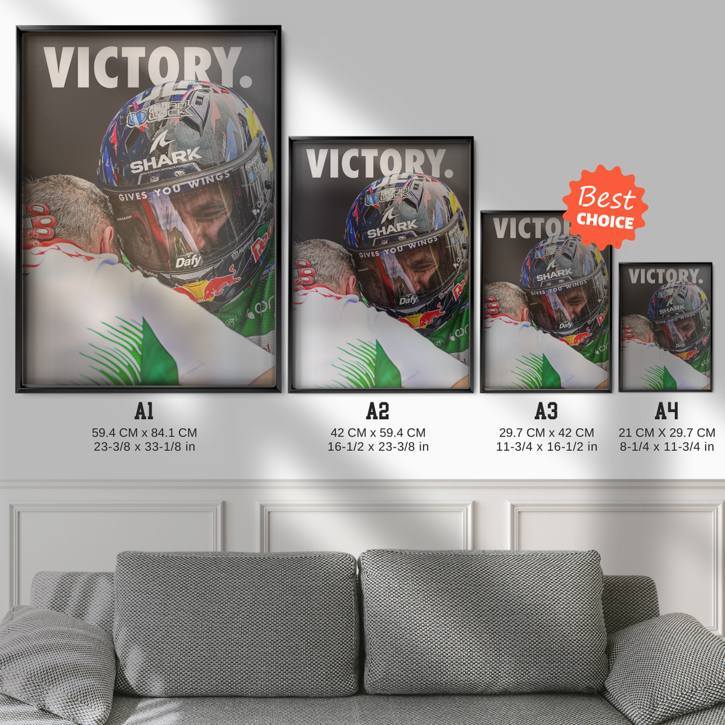 Johann Zarco 'victory' Le Mans 2025