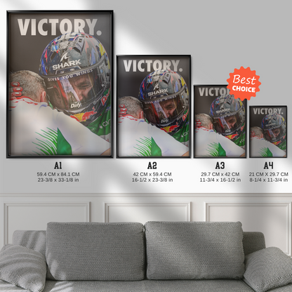 Johann Zarco 'victory' Le Mans 2025