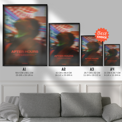 The Weeknd After Hours Blur