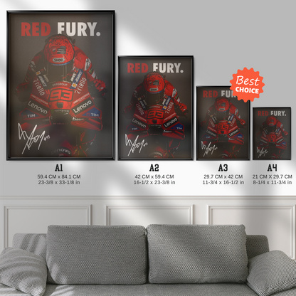 Marc Marquez 'red Fury' 2025