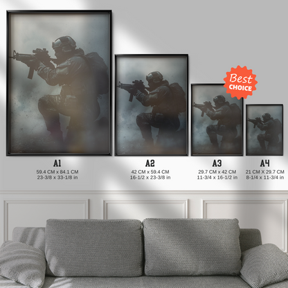 Call Of Duty – Soldier In The Smoke